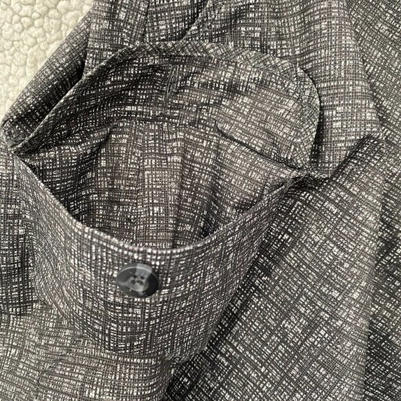 AVIA Golf Skort Womens Size Medium Easy Care Quick Dry Poly Nylon Grey Black - Picture 12 of 13